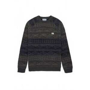 NEW VISSLA men's creators mesa sweater in surplus